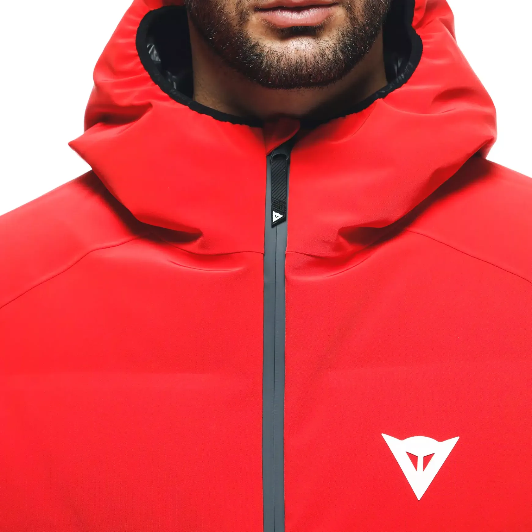 Dainese WASSERDICHTE SKIDAUNENJACKE FÜR HERREN FIRE-RED Best