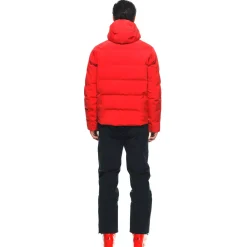 Dainese WASSERDICHTE SKIDAUNENJACKE FÜR HERREN FIRE-RED Best