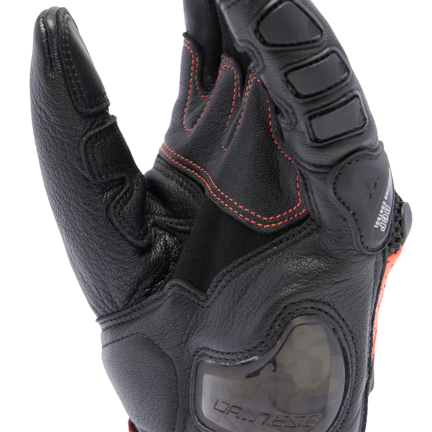 Dainese X-RIDE 2 ERGO-TEK GLOVES BLACK/RED-FLUO Hot