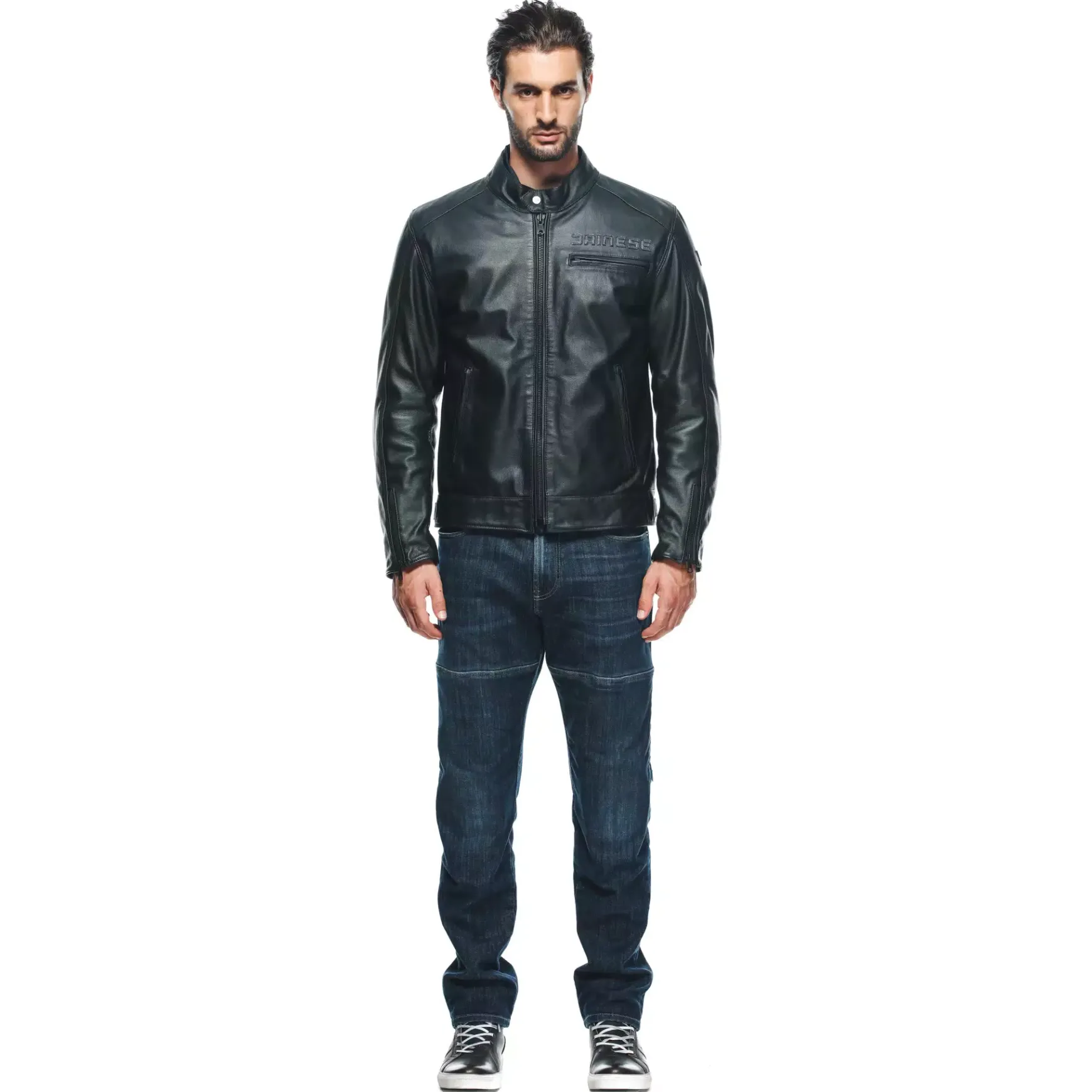 Dainese ZAURAX LEATHER JACKET BLACK Outlet