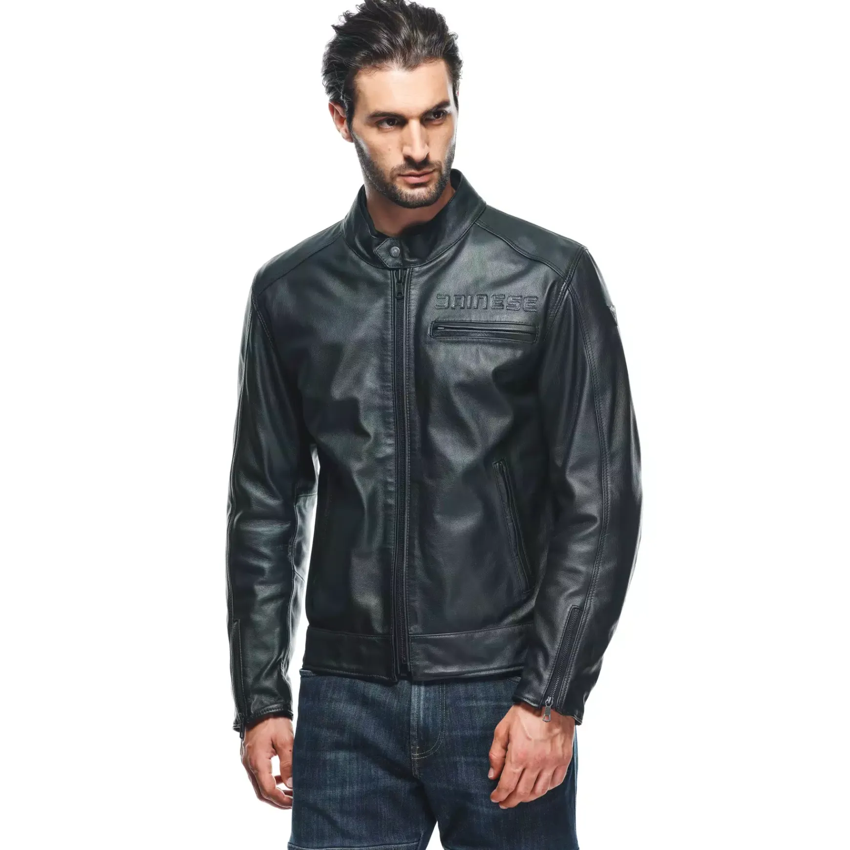 Dainese ZAURAX LEATHER JACKET BLACK Outlet